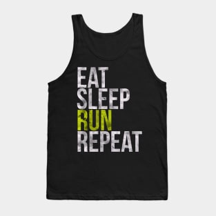 Eat Sleep Run Repeat Tank Top